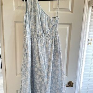 Free Assembly One-Shoulder Floral Midi Dress | Size L